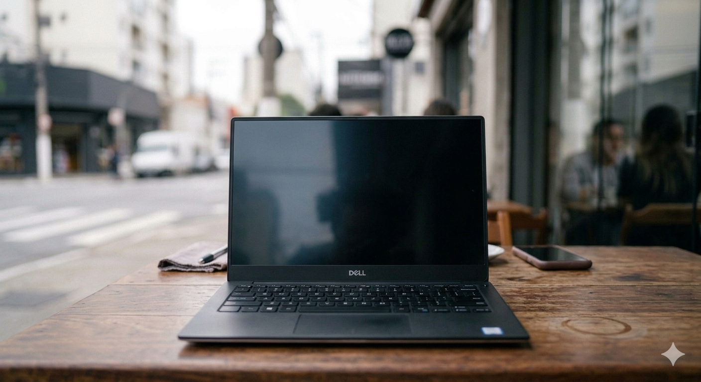 notebook queimado