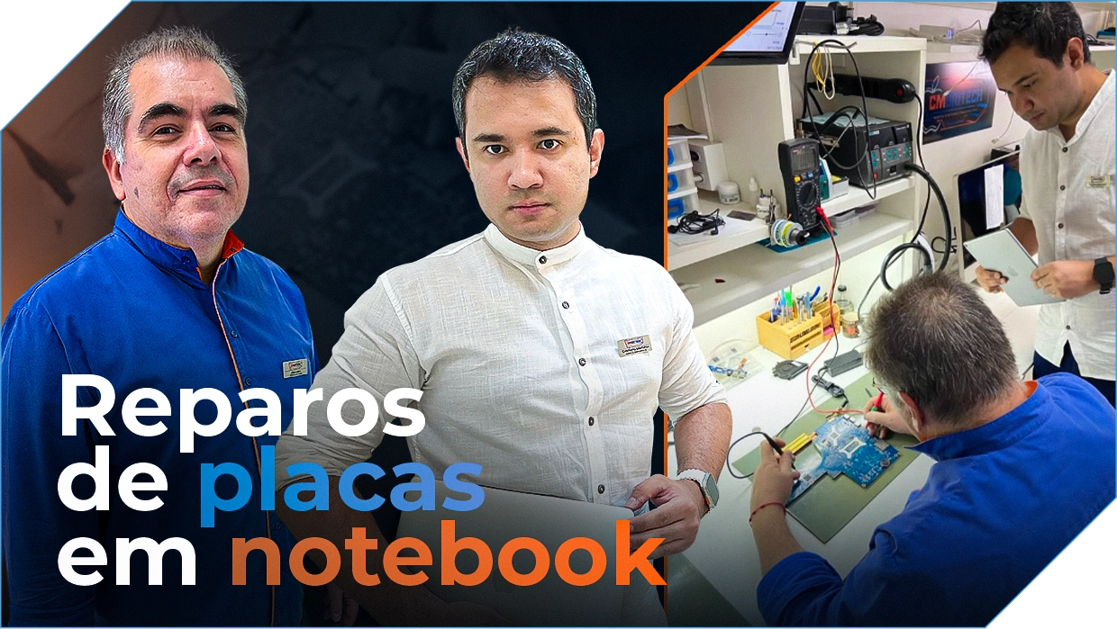 Reparos de placas em Notebook